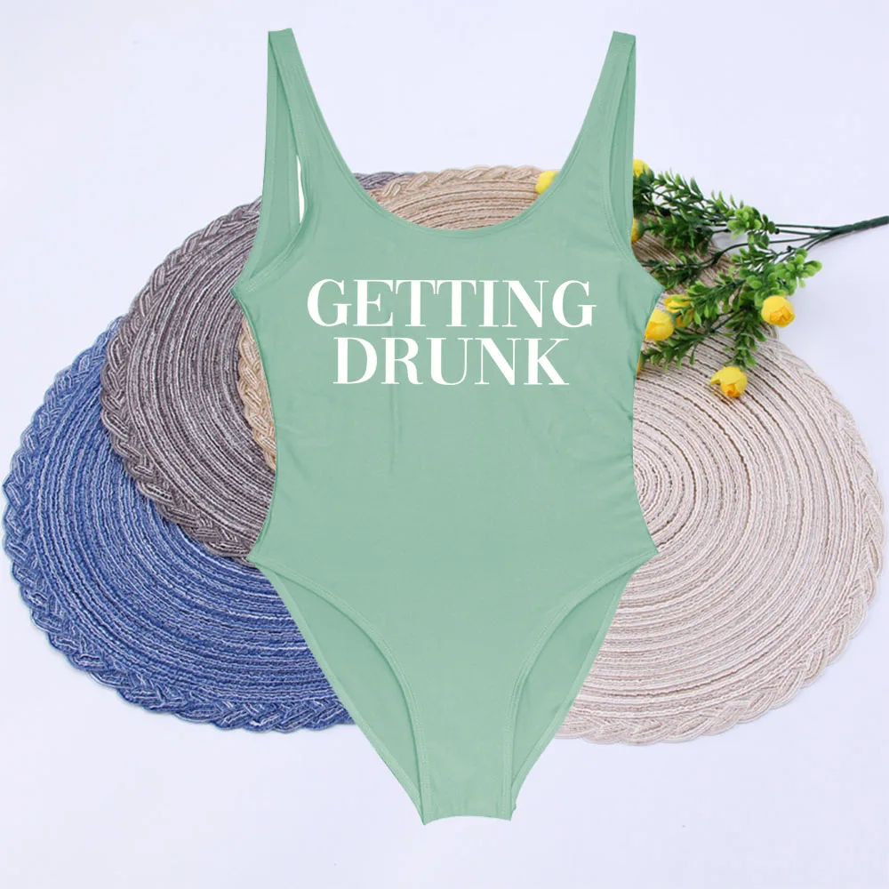 Getting Married White Bride Swimsuits Women One Piece Wedding