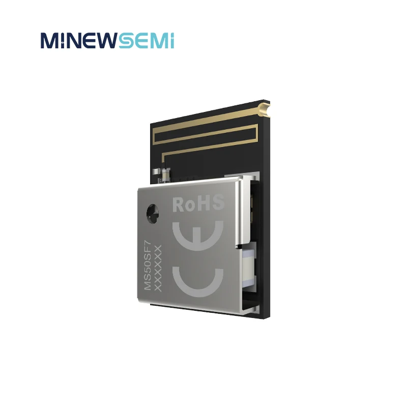 Minewsemi-mini Módulo Bluetooth Atualizar Low Energy Bar Módulos Suporte Nfc Thread e Zigbee Nrf52832 512kb Ms50sf7 - Image 2