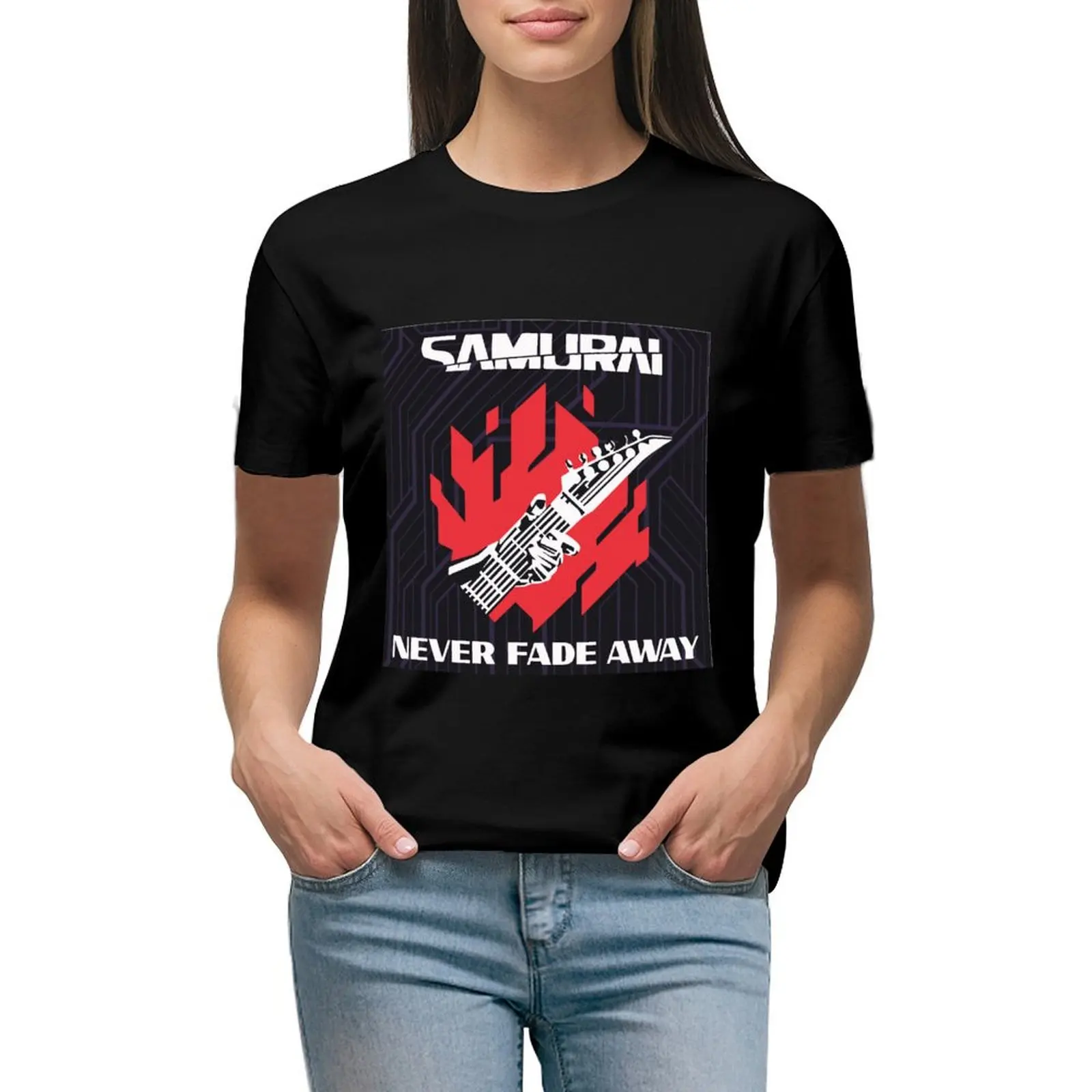 

Never Fade Away T-shirt female animal print shirt for girls Woman clothes