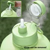 2 Liter Sports Water Bottle With Straw Large Capacity Fitness With Scale Gradient Kettle Outdoor Plastic Portable Water Bottle 5