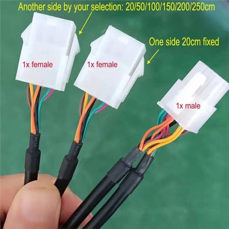 【필수품】MDB6P용 무인/자동/자판기/동전 작동 기계/남성용-여성용 어댑터 20CM MDB/Spli용