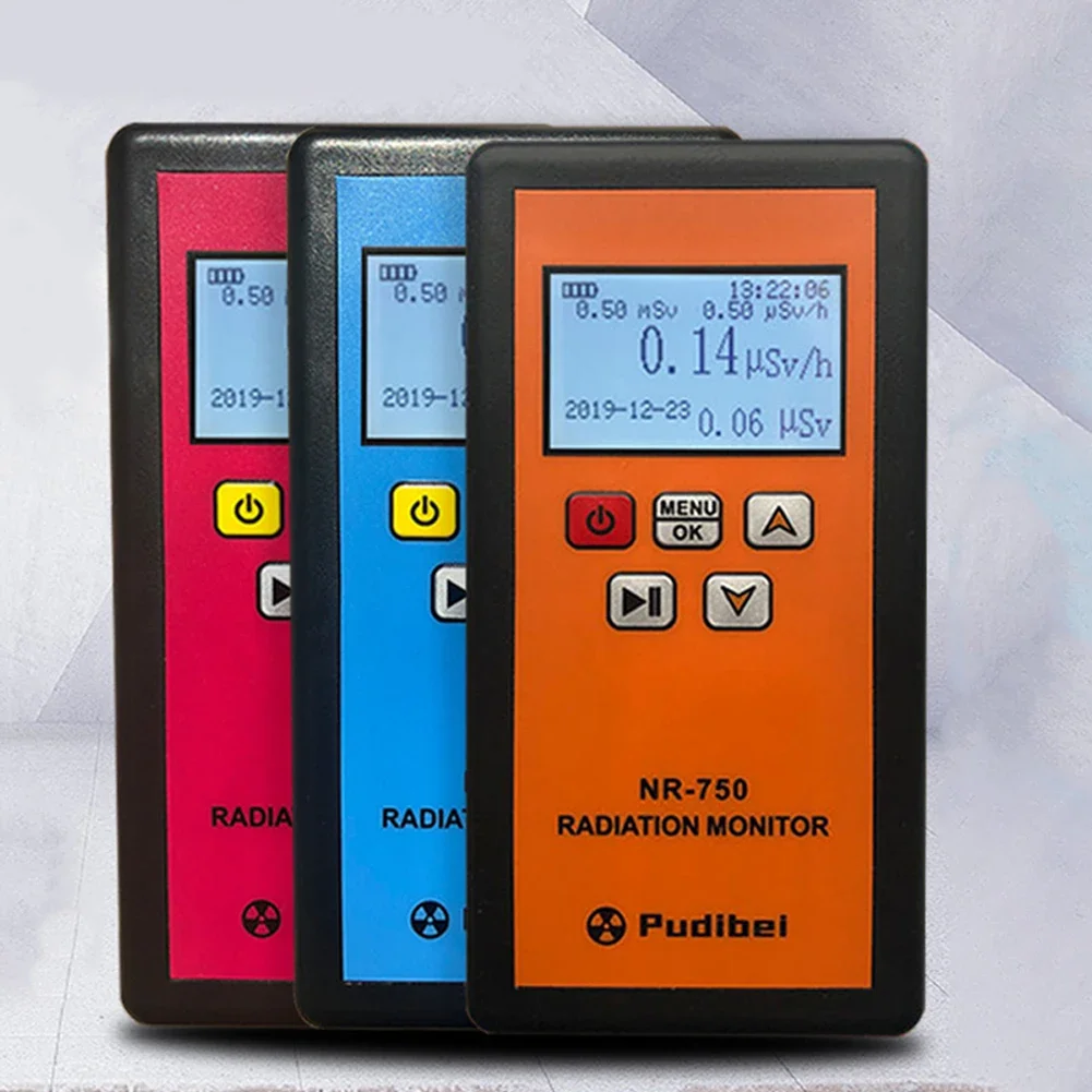 NR-750 850 950 Handheld Nuclear Radiation Detector LCD Display Household Radioactive Tester Geiger Counter &beta; Y X-ray Detection radiation detector geiger counter