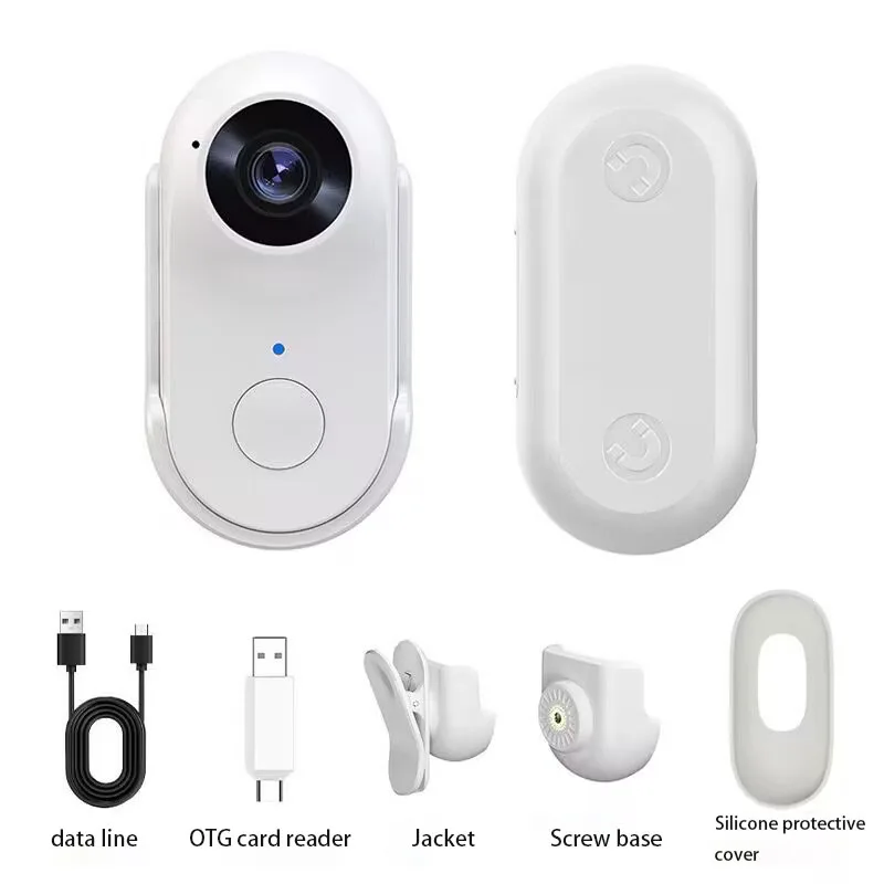 WIFI Thumb HD Sports Camera mini Action Cam Anti Shake Cycling Motorcycle Pet Recorder Chest Collar Neck micro Motion Camcorder 6