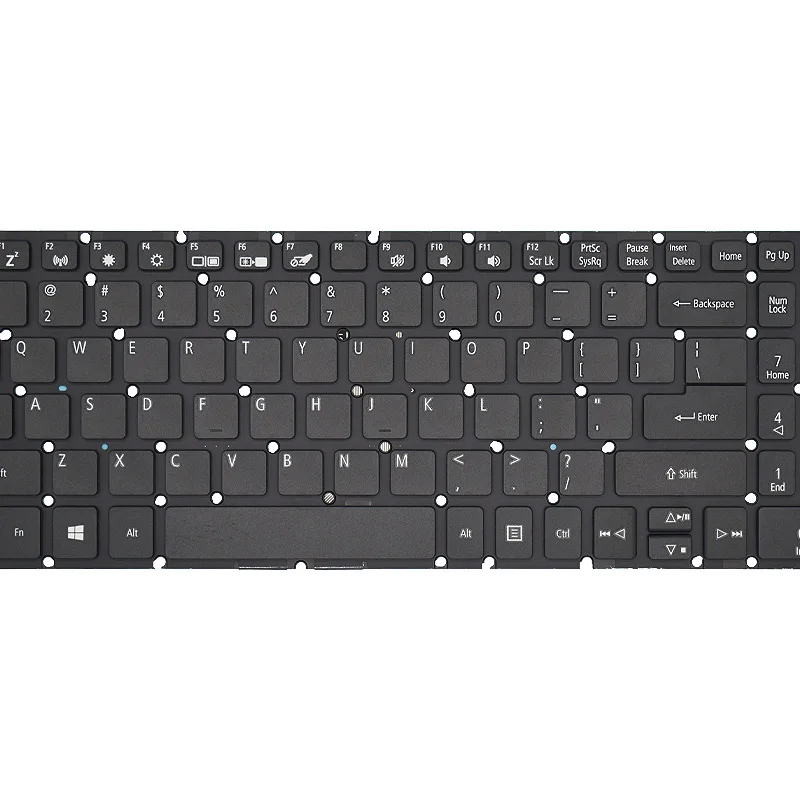 Teclado para Notebook Russo com Retroiluminação para Acer Aspire Eua br sp A31521 31g A31541 A31551 A315-53g N17c4 A615-51 A71772g - Imagem 3
