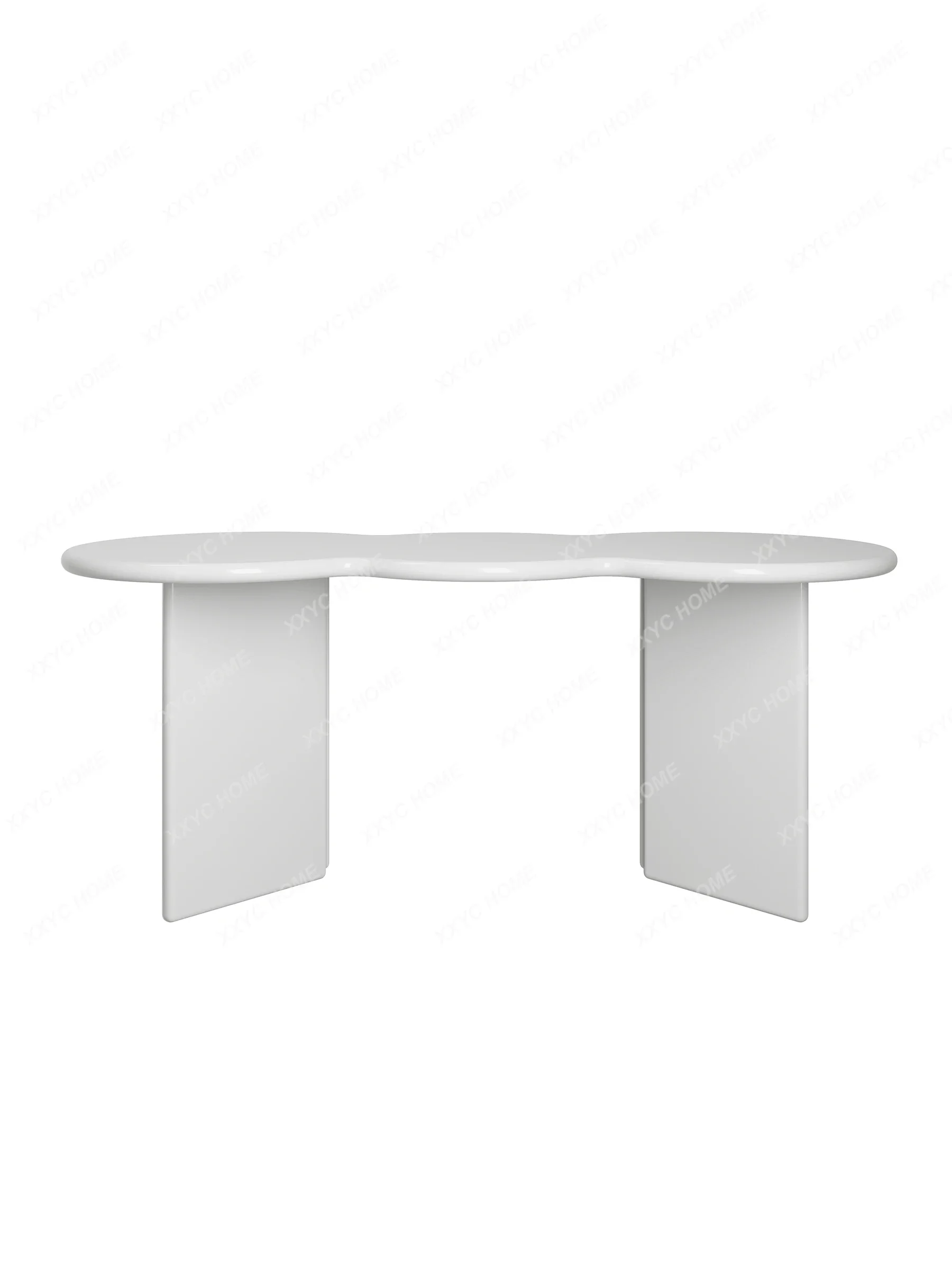 

INS Style Candy Color Irregular Dining Table a Long Narrow Table Desk Multifunctional Table Simple Classic