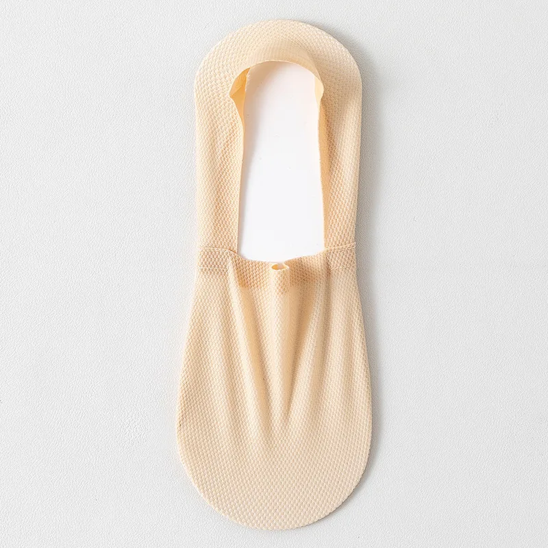1/3/5 Pairs High-Quality Men Cotton Boat Socks Summer Thin Breathable Solid Color Silicone Anti Slip Low Top Invisible Socks