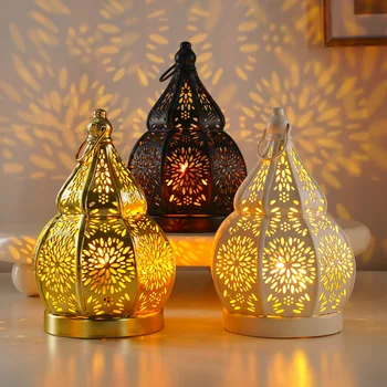 Hollow Gourd Candle Holder 1