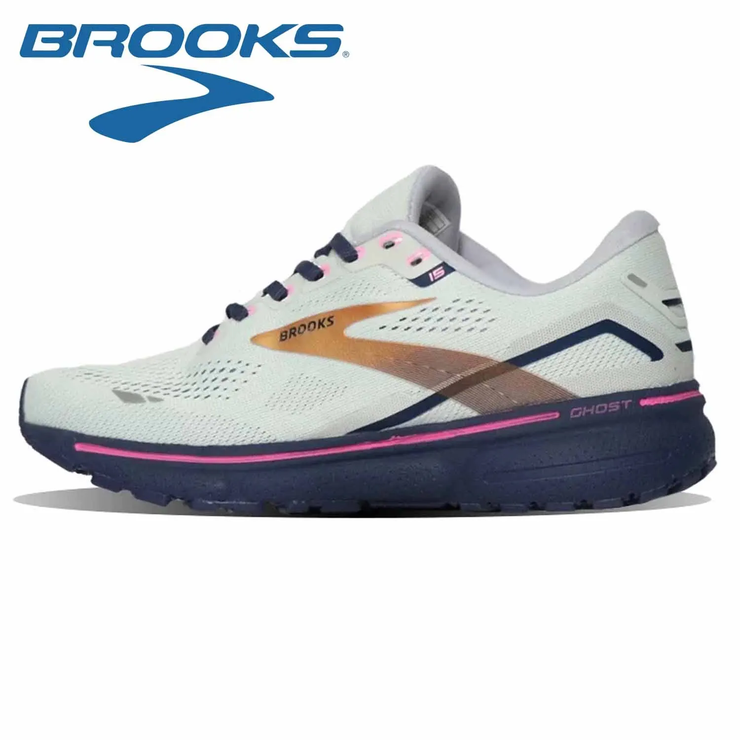 

BROOKS Ghost 15 Running Shoes Comfortable Breathable Non-slip Walking Shoes Men Women Lightweight Cushioning Road Jogging Shoes