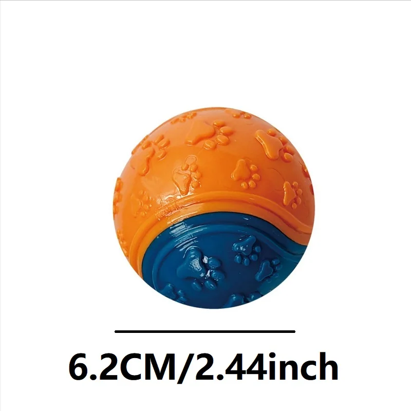 Dogs Interactive Toys Soft TPR Toys For Dog Pet Teeth Cleaning Bite Resistance Squeaky Dog Ball Toy GGWJ02_voghion.com