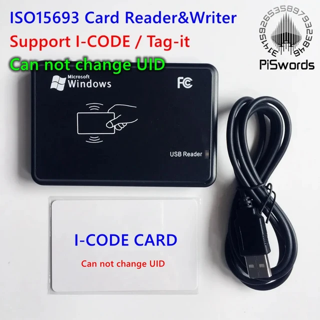 ISO14443 / ISO15693 USB Desktop RFID Reader Writer - LintechTT