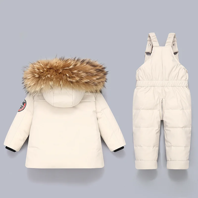 Baby Winter Warm Down Jackets 2pcs down jacket children jackets girls coat Boys Jumpsuit Children Clothing Set Infant Overalls toddler Girl Clothes Kids Snowsuit parka