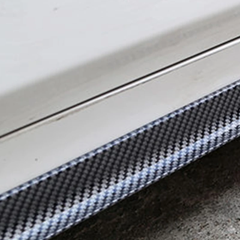Auto Exterior Parts Universal 6D Carbon Door Stripes Lip Splitter for Bmw E90 E39 E46 E91 F30 G20 E60 F11 F10 F07 G30 E53 Front Bumpers Side Skirts