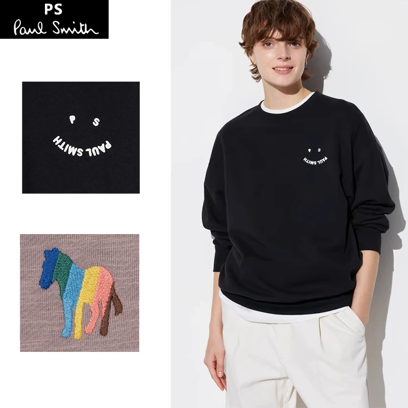 

New Spring Autumn Hoodie Fashion Sweatshirt Men/Women Little Zebra Embroidery 100% Cotton O-Neck Long Sleeve Loose Tracksuit Top