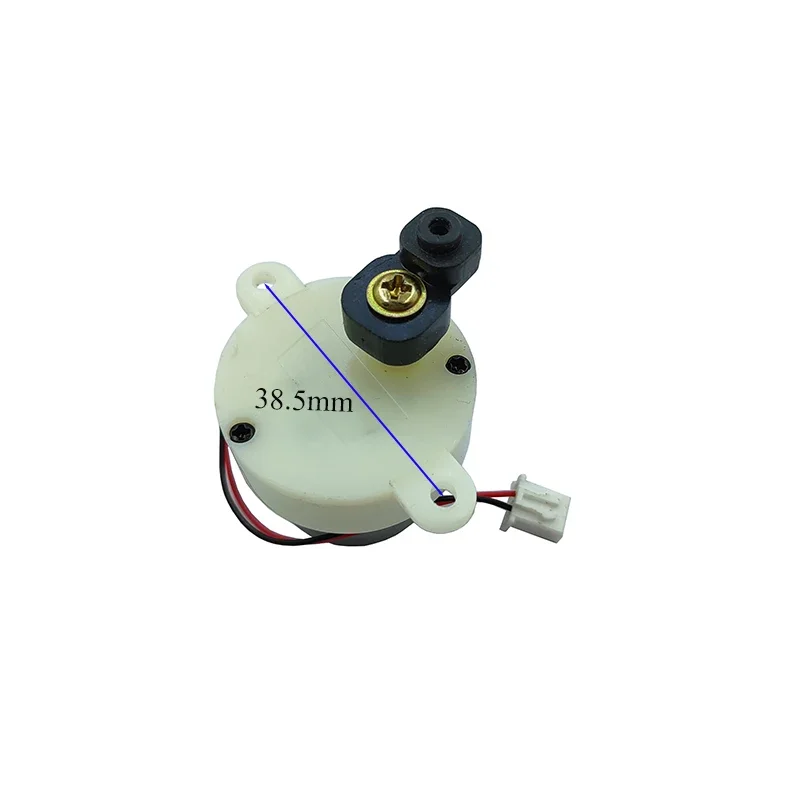 마이크로 24mm 기어 모터 300RPM, 편심 휠 저속 기어드 감속기 12RPM 모터, 로봇용, 3V 3.7V 5V 7.4V 사용 가능