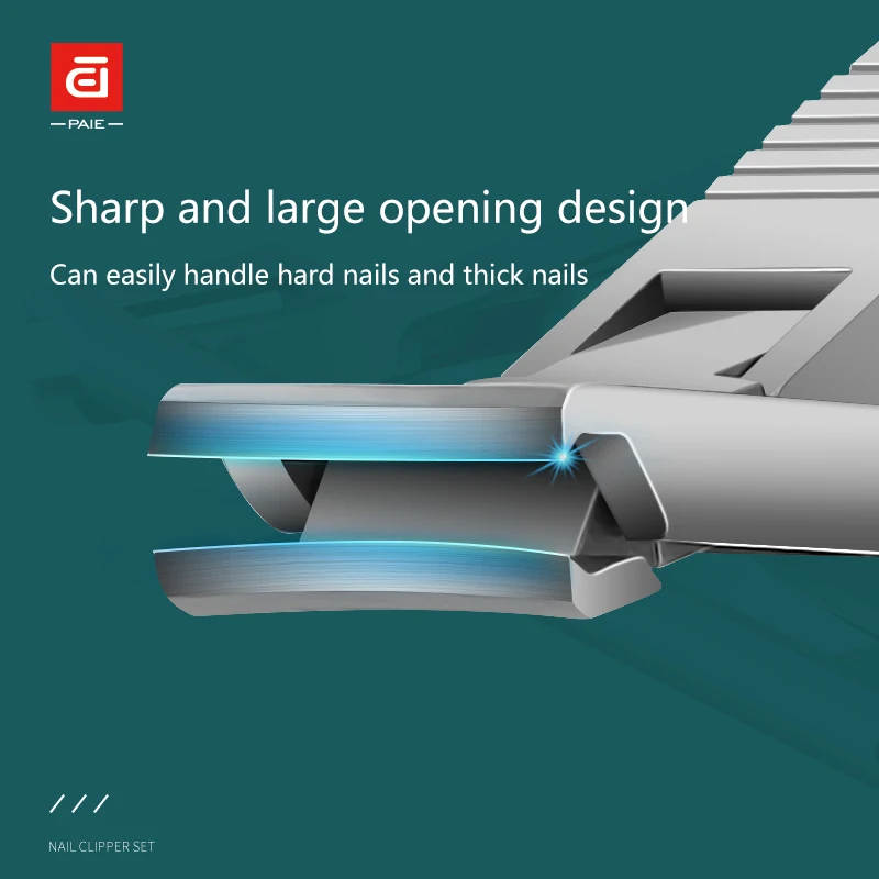 Ultra-Thin Nail Clippers Collapsible Portable Travel Fingernail Scissors Stainless Steel Toenail Trimmers Manicure Care Tools