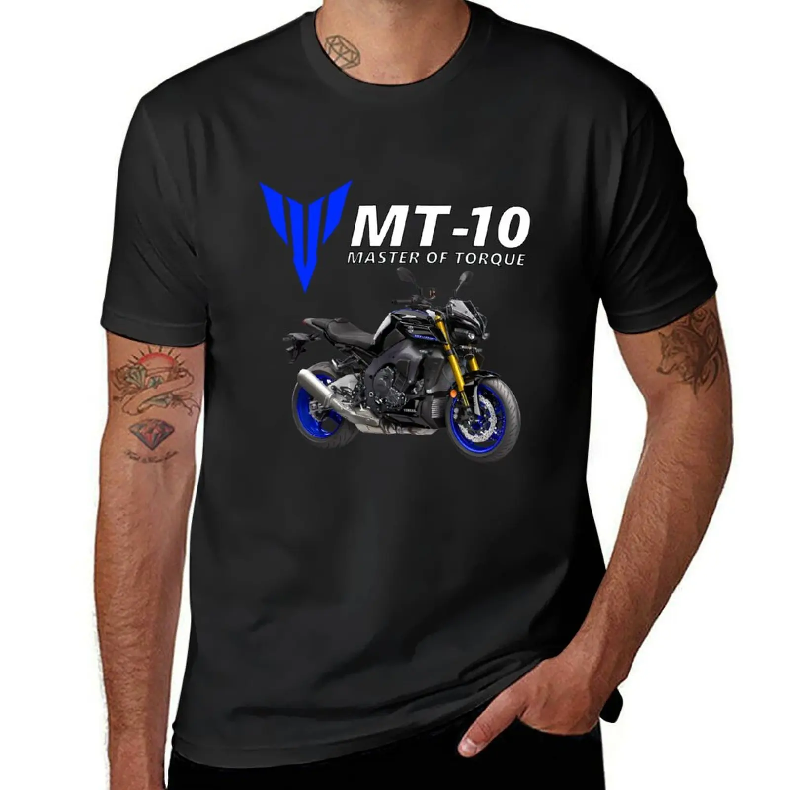 

MT-10 Motorcycle T-Shirt vintage Aesthetic clothing animal prinfor boys tops T-shirts for men cotton