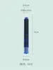 Hero 2.6mm Fountain Pen Ink Capsule 6PCS/Set Black Blue DarkBlue Large bore 6