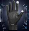 Winter Warm Riding Gloves Outdoor Sports Skiing Cold Touchscreen Padded Non-Slip Electric Motorcycle Gloves Men 4