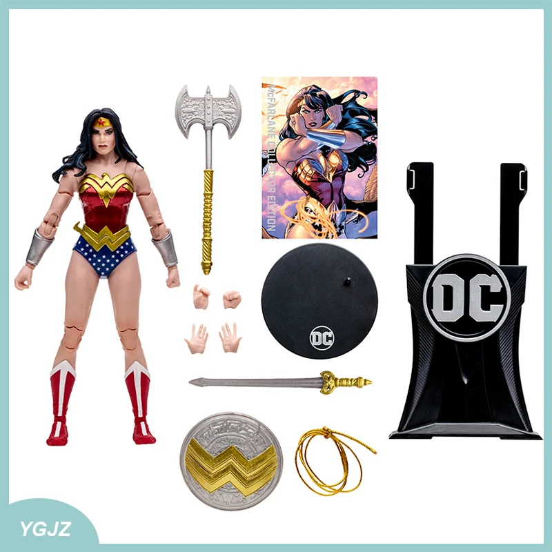 

Mcfarlane Toys Wonder Woman Action Figure Anime Figures Figurine Statue Model Dolls Collectible Birthday Kid Christmas Gifts