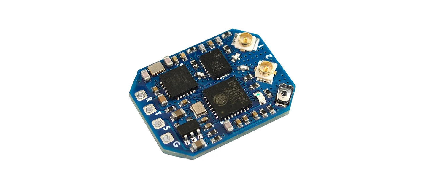 Récepteur ELRS 2.4GHz R24-D avec PA/LNA SE2431L, diversité antennes