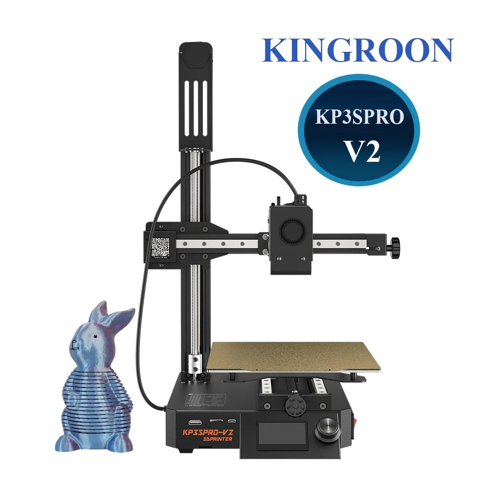 

KINGROON 3D-принтер KP3S PRO V2 KIT быстрая сборка Высокая точность высокоскоростная печать линейная направляющая FDM Impresora 3D