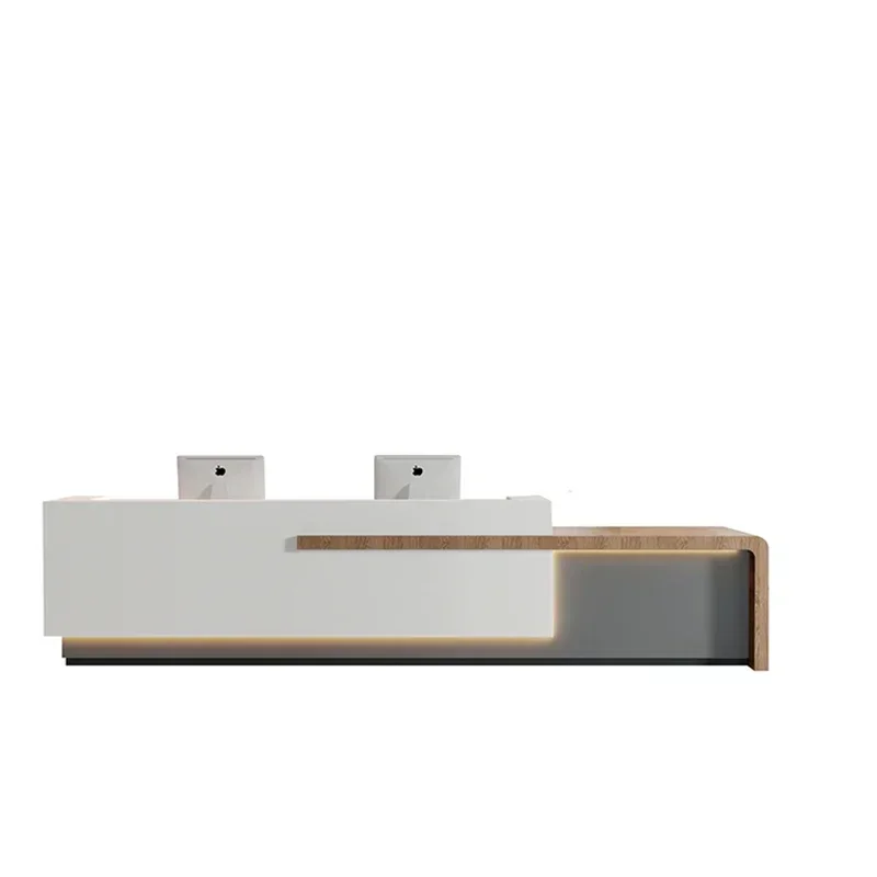 Motion Desk Computer Desks Reception Counter Cash Register Customer Center Business 4060 Ti Salon Bellezza Office Clothing Store