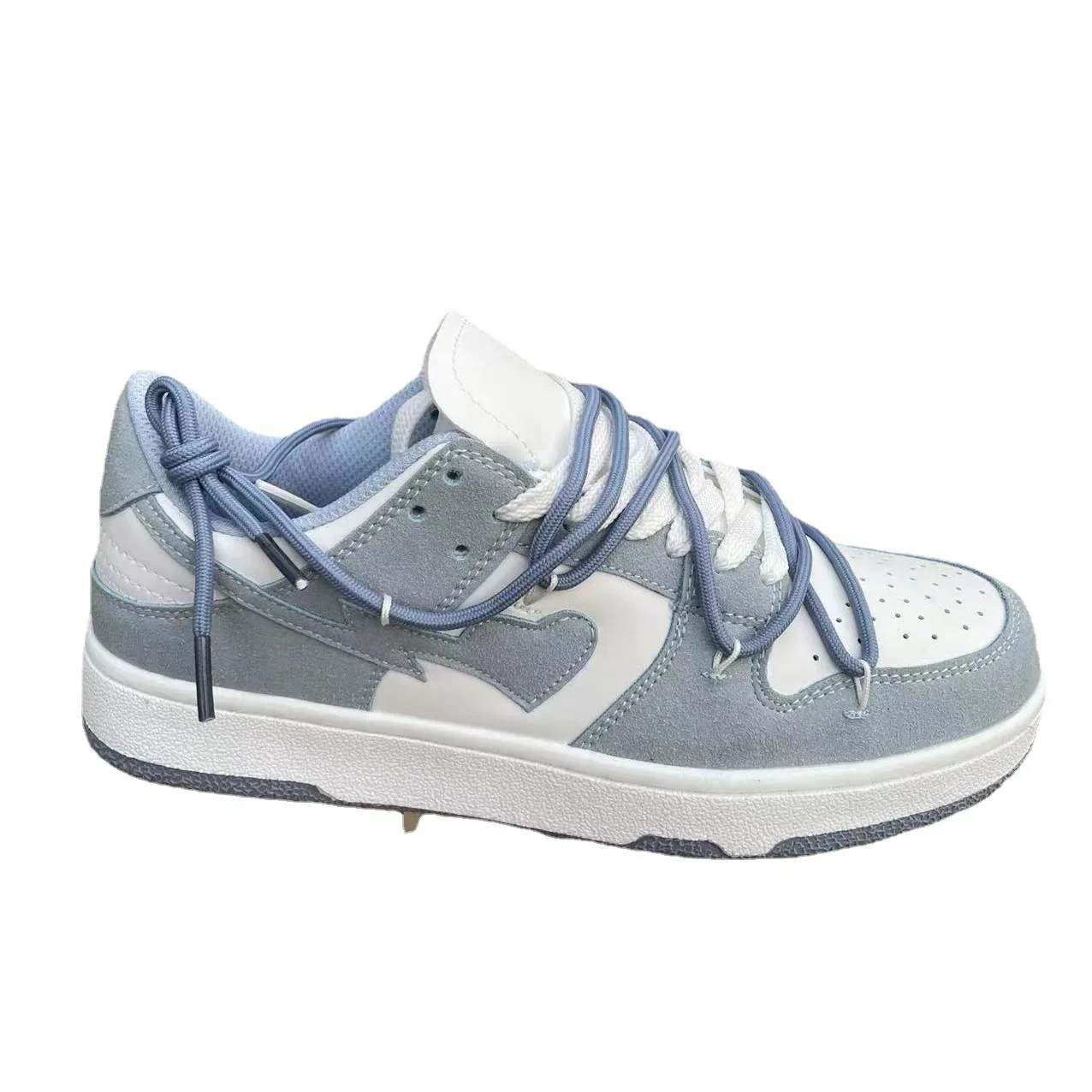 Men Sneakers Contrasting Colors Light Flat Shoes Ladies Outdoor Luxury Men Running Shoes Heart Pattern Women 2024