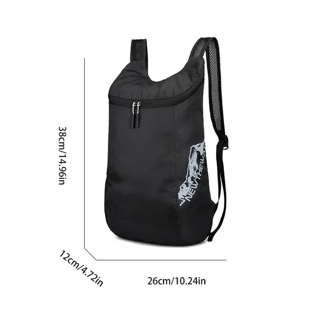 Mochila plegable para exteriores para hombre y mujer, bolsa deportiva ultraligera y conveniente, nueva mochila de piel de almacenamiento, a prueba de agua de viaje