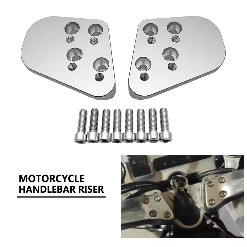 De Plata Elevador De Manillar Para BMW R1200RT R1150RT R1100RT R1100R R1150r 1100r 1150 1200 Rt