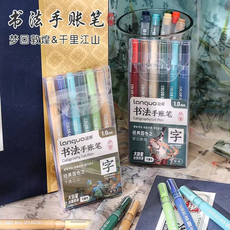Aesthetic Stationery Highlighter Set - Colorful Art and School Supplies