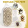 Steam Brush Cat Hair Steam Brush Steamy Cats Brush Electric Spray Pet Comb Grooming Removing Tangled and Loose Cats Accessories 5