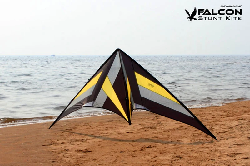250cm Professional Stunt kite Falcon kites flying Ballet Formation Kite factory Freilein kite dual line for adults Power kite 3