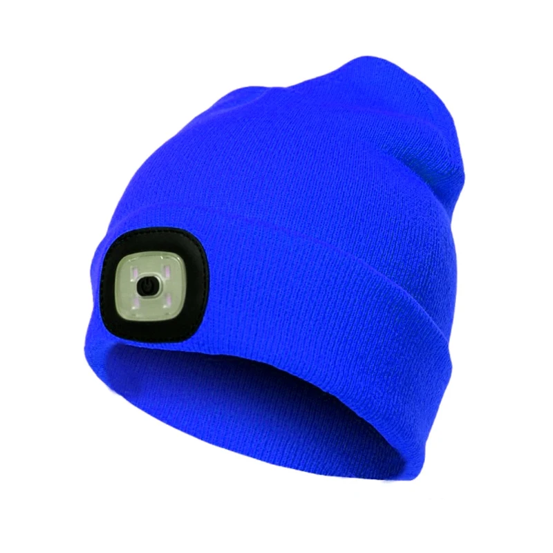 Description Picture 6 of itemLED Luminous Knit Cap Winter Warm Hunting Camping Running Cap Gift Men's Women's Outdoor Fishing Hat