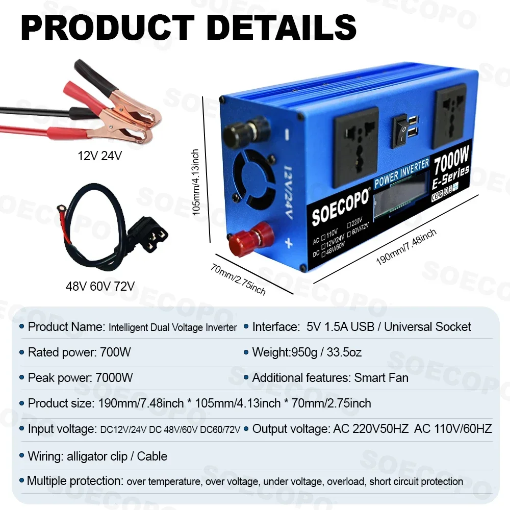 design compatto dell'inverter