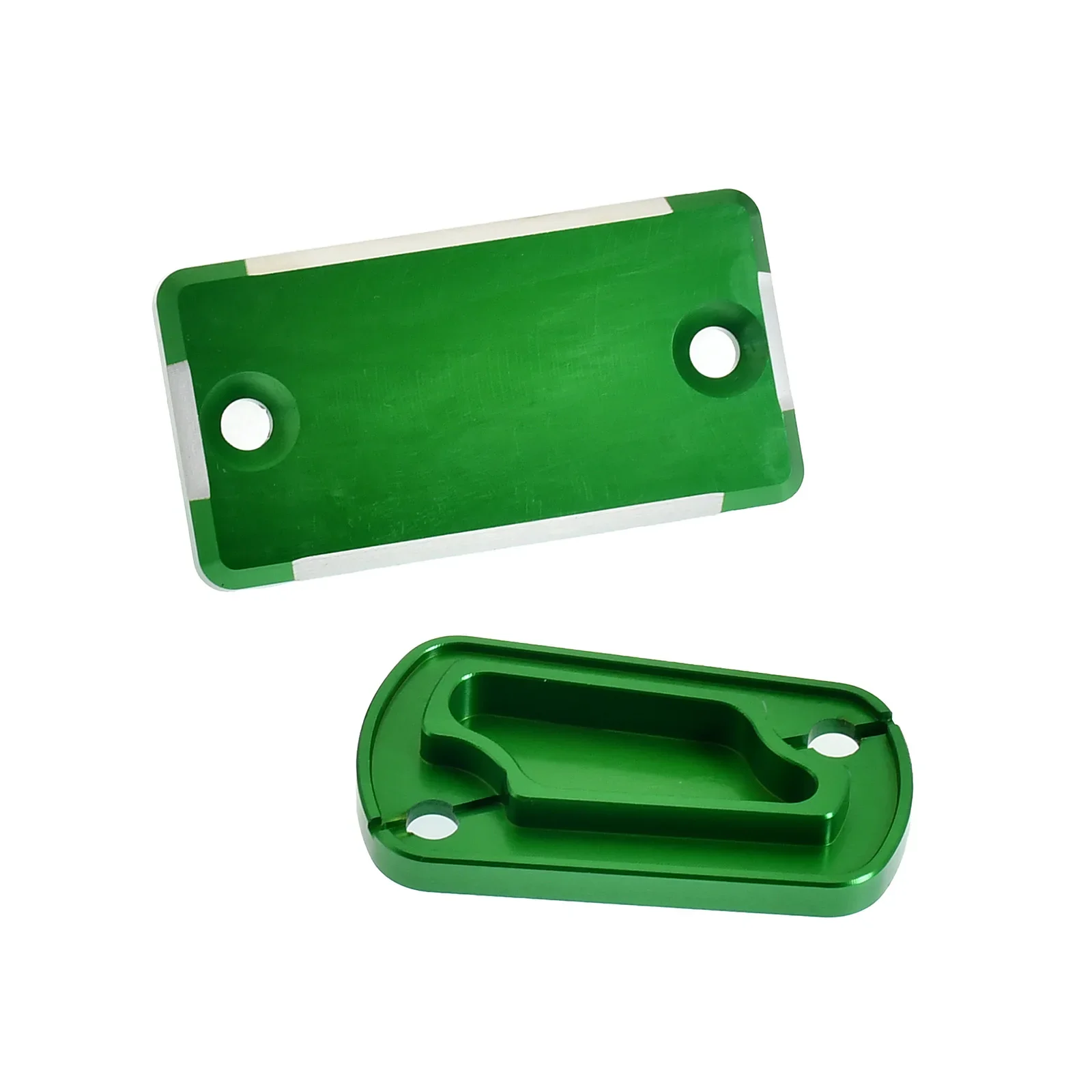 For Kawasaki KX125 KX250 KX250F KX450F 250F 450F KLX300R KLX450R CNC Motorcycle Front Rear Brake Fluid Reservoir Cap Cover