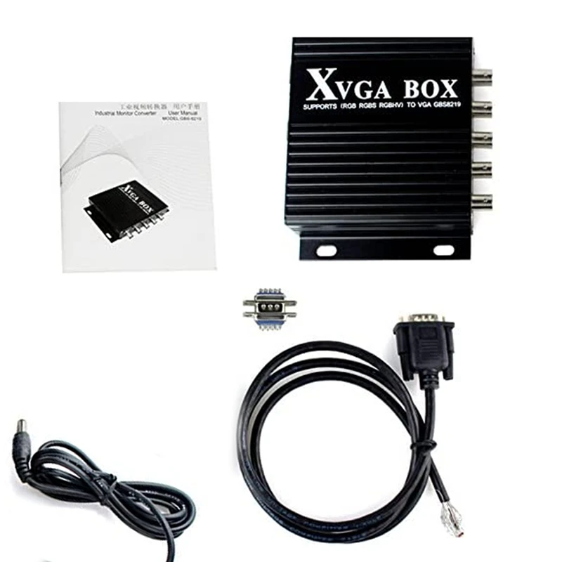 XVGA 박스 RGB RGBS MDA CGA EGA to VGA 산업용 모니터 비디오 컨버터, GBS-8219 산업용 모니터 컨버터
