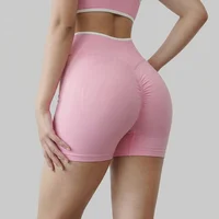 Women's High Waist Seamless Yoga Shorts Summer High Stretch Gym Shorts Running Shorts Pilates Wear Cycling Training Shorts - Image 2
