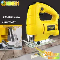 Electric Jig Saw Blade 6 Speed Adjustable Scroll Saw Woodworking Laser Power Tool Household Reciprocating Saw Woodworking Tools 1