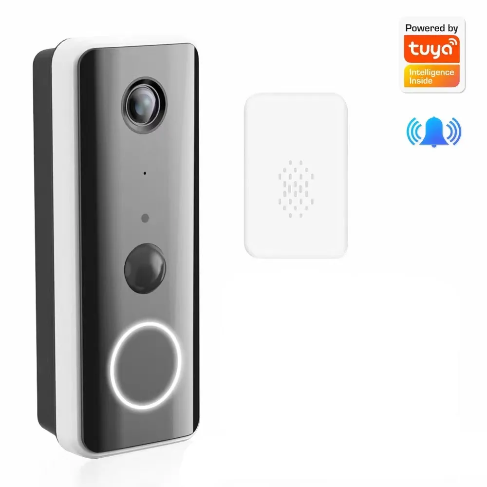 3mp-1296p-tuya-app-bluetooth-leave-message-wireless-wifi-ip-doorbell-with-indoor-chime-video-door-phone-visual-door-viewer