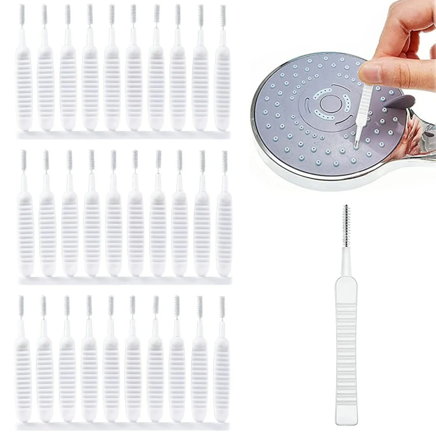 Bathroom Shower Head Cleaning Brush Washing Anti-clogging Small Brush Pore Gap  Cleaner Brush for Kitchen Toilet Phone Hole Brush - AliExpress