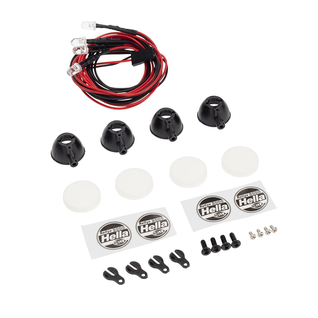 

1 комплект радиоуправляемых ламп для имитации световых полос 1 10 автомобильные аксессуары для автомобилей модели автомобилей обновленные модели автомобилей 6 штук света