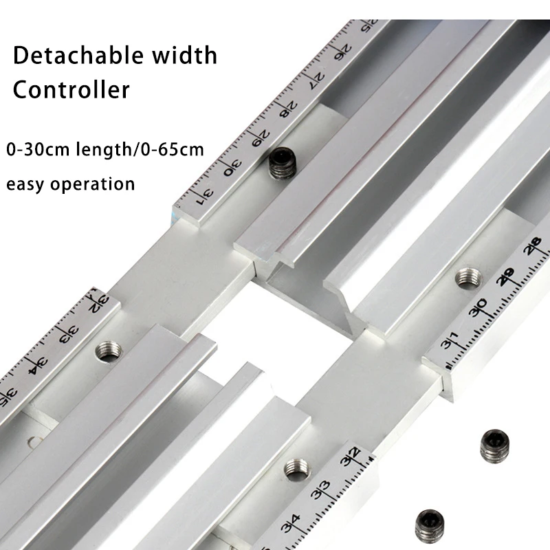 Woodworking Tools Woodworking Table Saw Precision Circular Saw Guide Edge Guide Power Saw Rip Fence Sliding Fixed Rail For Circular Wood Cutting Machine Bracket