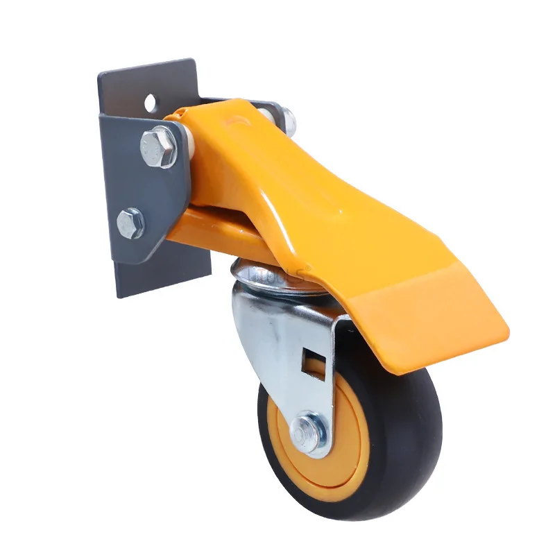 

Workbench Caster - Liftable Movable Fixed 360 Degrees Universal Heavy-duty Pulleys 281kg High Load-bearing Rubber Caster Wheel