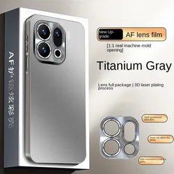 Fully Wrapped Camera Lens Protective Matte Back Case Cover - OPPO Reno12 (China) (GRAY)