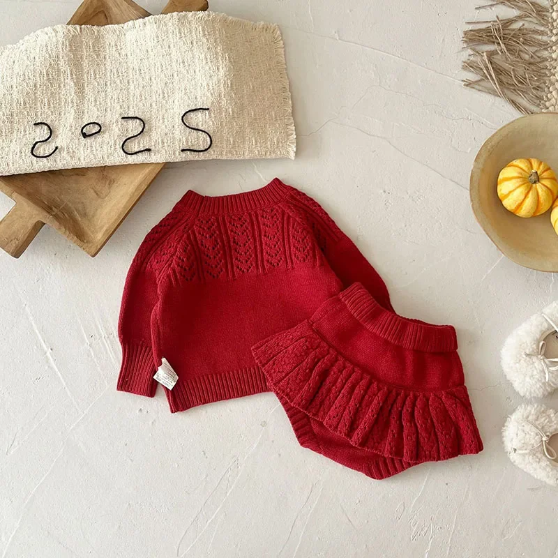 Winter Baby Girls Knitted Sweater