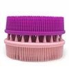 Soft Silicone Brush Wash Bath Shower Exfoliating Skin Fit For Baby Adult Bath Brush Shampoo Head Massage Brush Siliconebrush 6