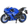 Maisto 1:18 Yamaha 2021 YZF-R1 Static Die Cast Vehicles Collectible Hobbies Motorcycle Model Toys 2