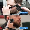 Professional Barber Electric Hair clipper LED display screen UBS charging Trimmer Powerful electric hair clipper trimmer tool 6