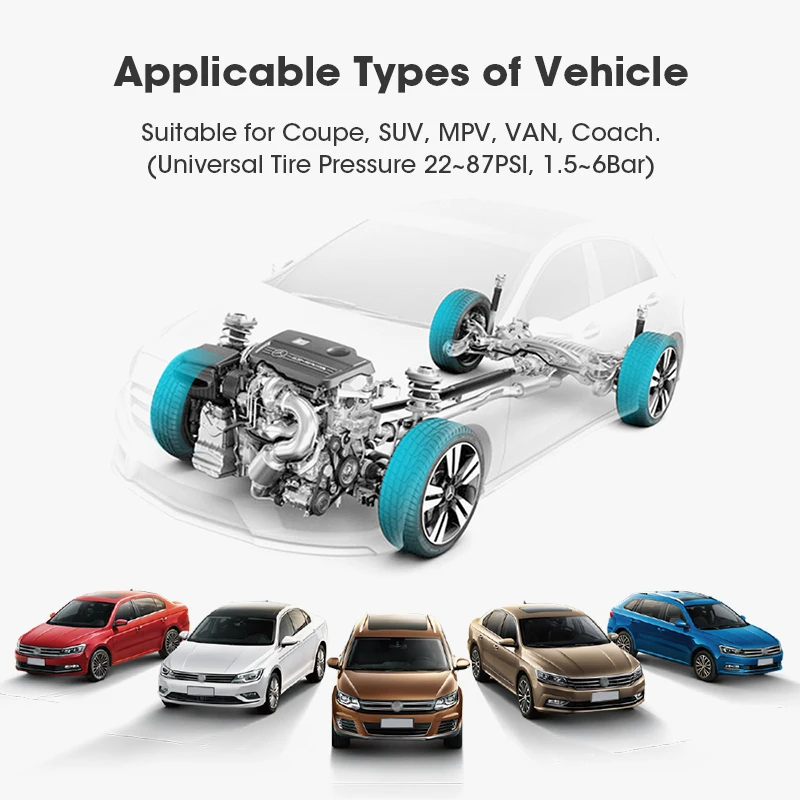TPMS Auto Wireless Car Tire Intelligent Solar Power Sensor pressure accessories programming tool android headrest monitor gages car tire pressure monitor car tire pressure sensor