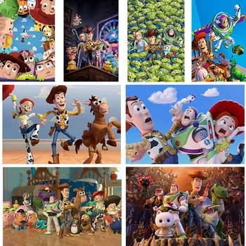 MINISO Marvel x Toy Story Canvas Poster – Kids Bedroom Wall Art & Home Decor Gift 1